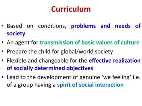 sociological foundation of curriculum ppt|Sociological Foundation .